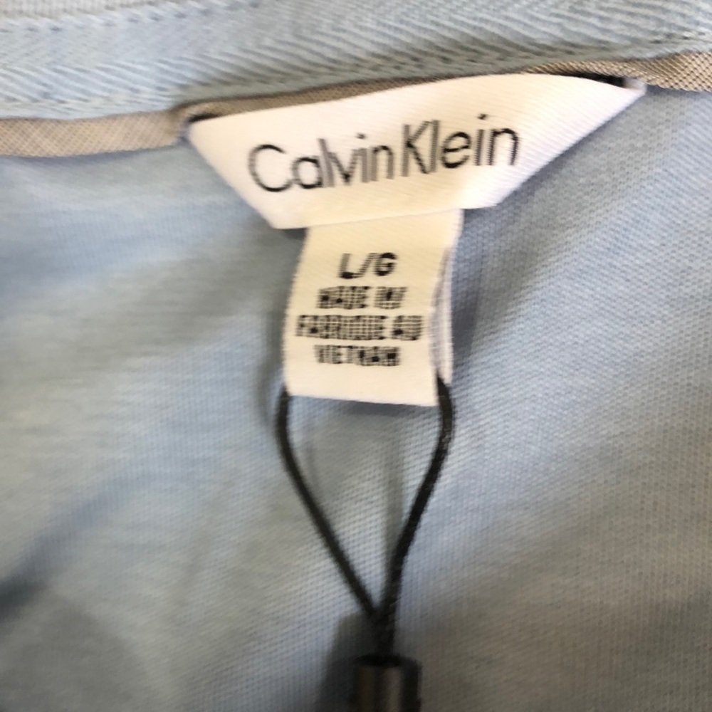NWT‼️CALVIN KLEIN BLUE SHIRT - Picture 2 of 4